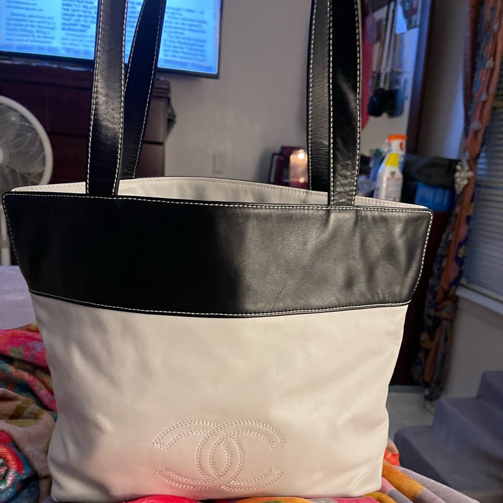 Chanel Vintage CC Timeless Tote
